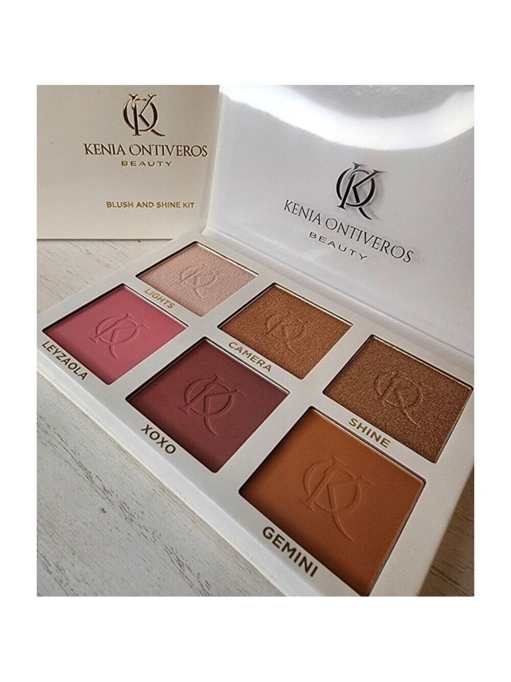 Kenia Ontiveros Beauty Blush and Shine Kit